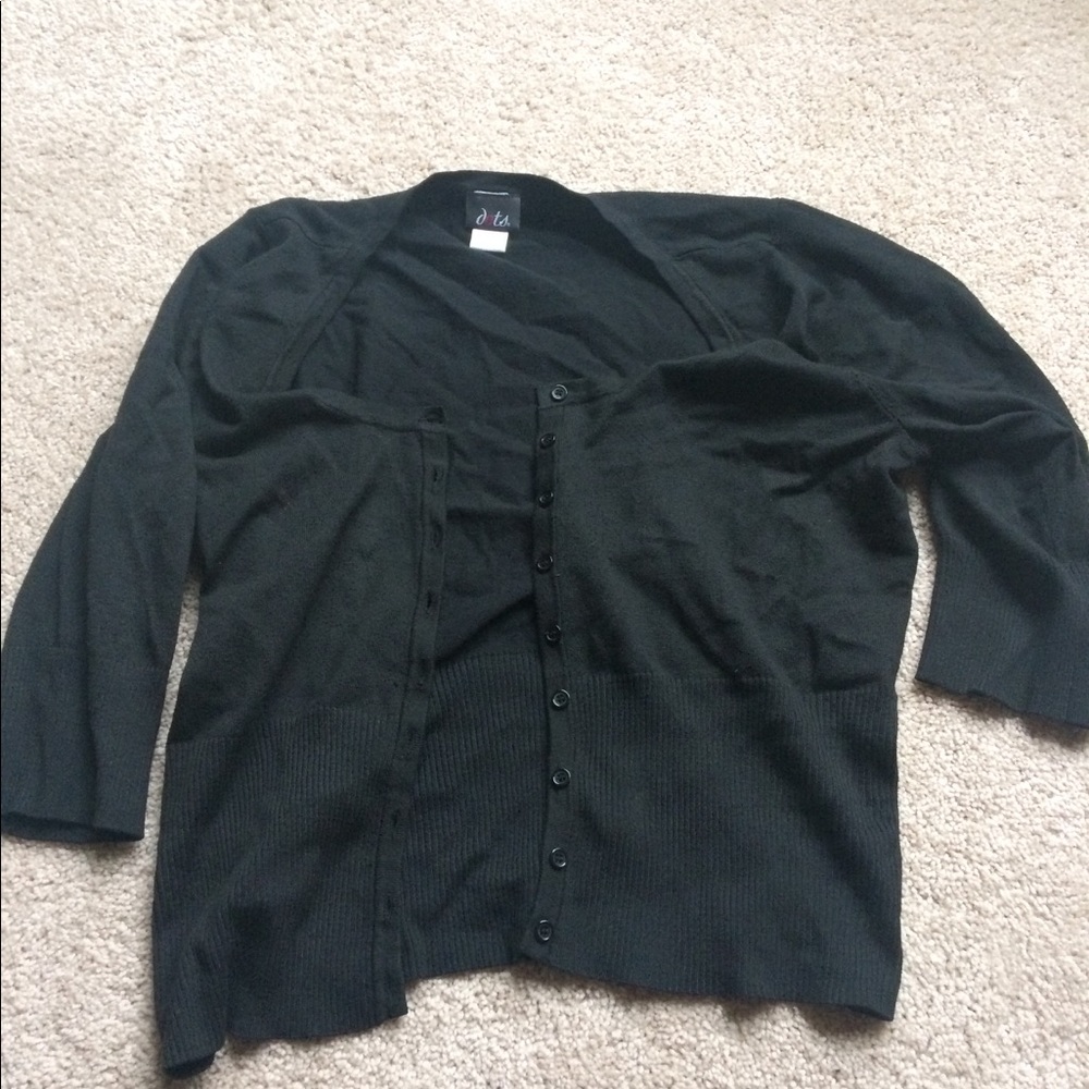 Dots Button Up Cardigan
